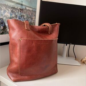 Portland Leather Goods - Leather Tote Bag